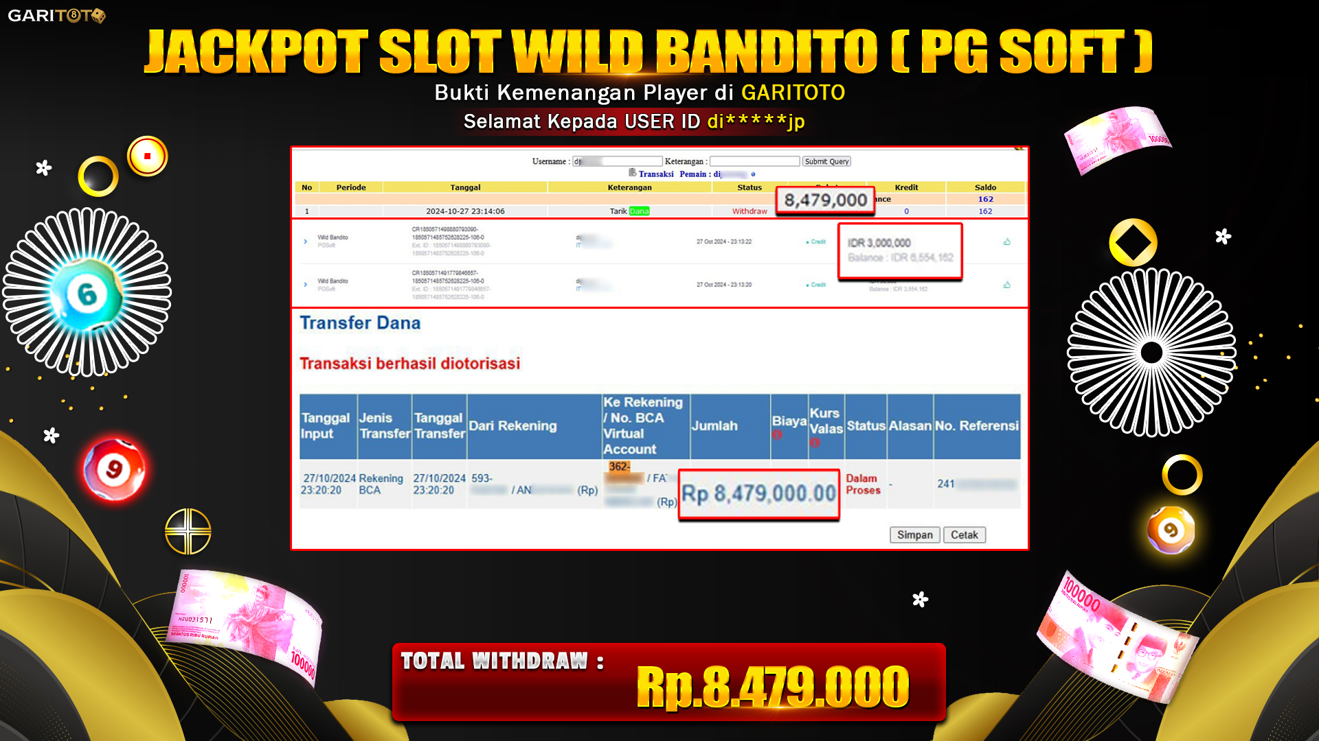 JACKPOT SLOT WILD BANDITO