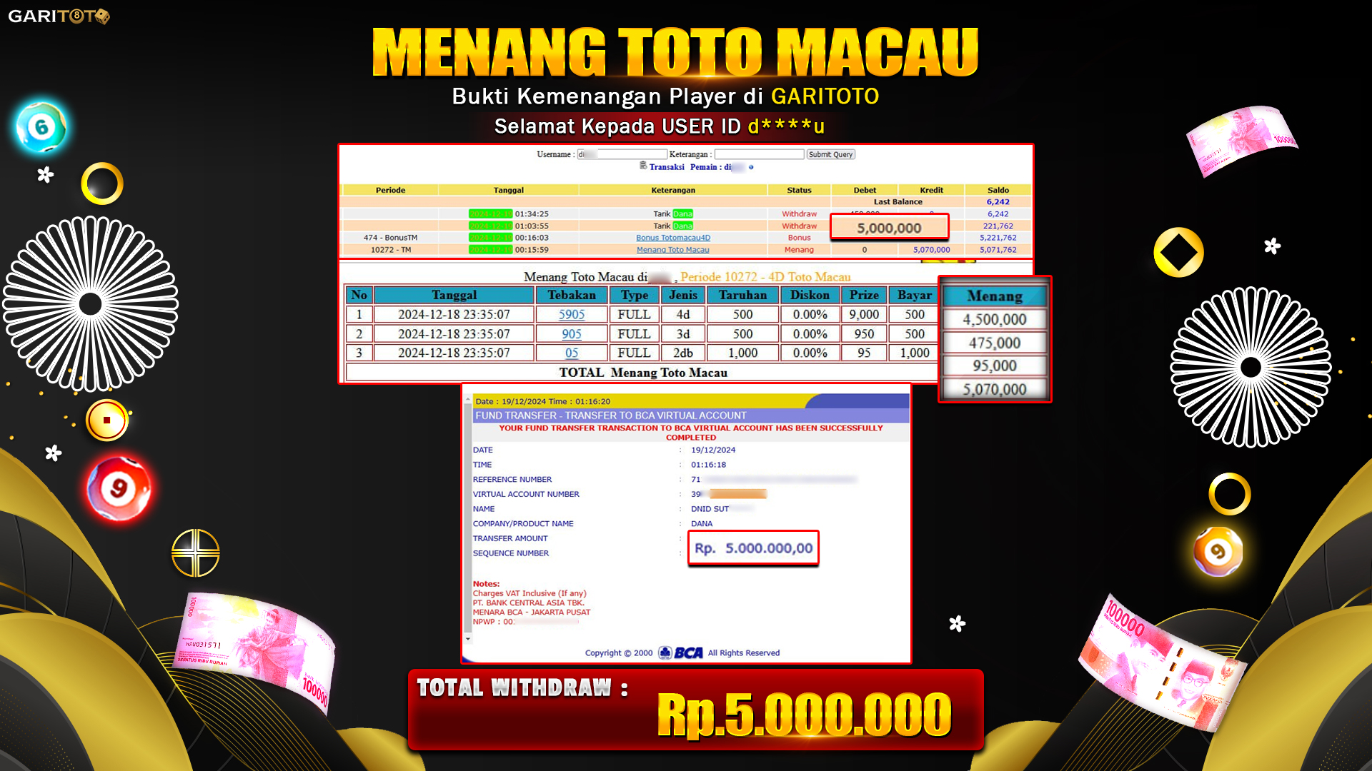 JACKPOT TOGEL PASARAN TOTOMACAU