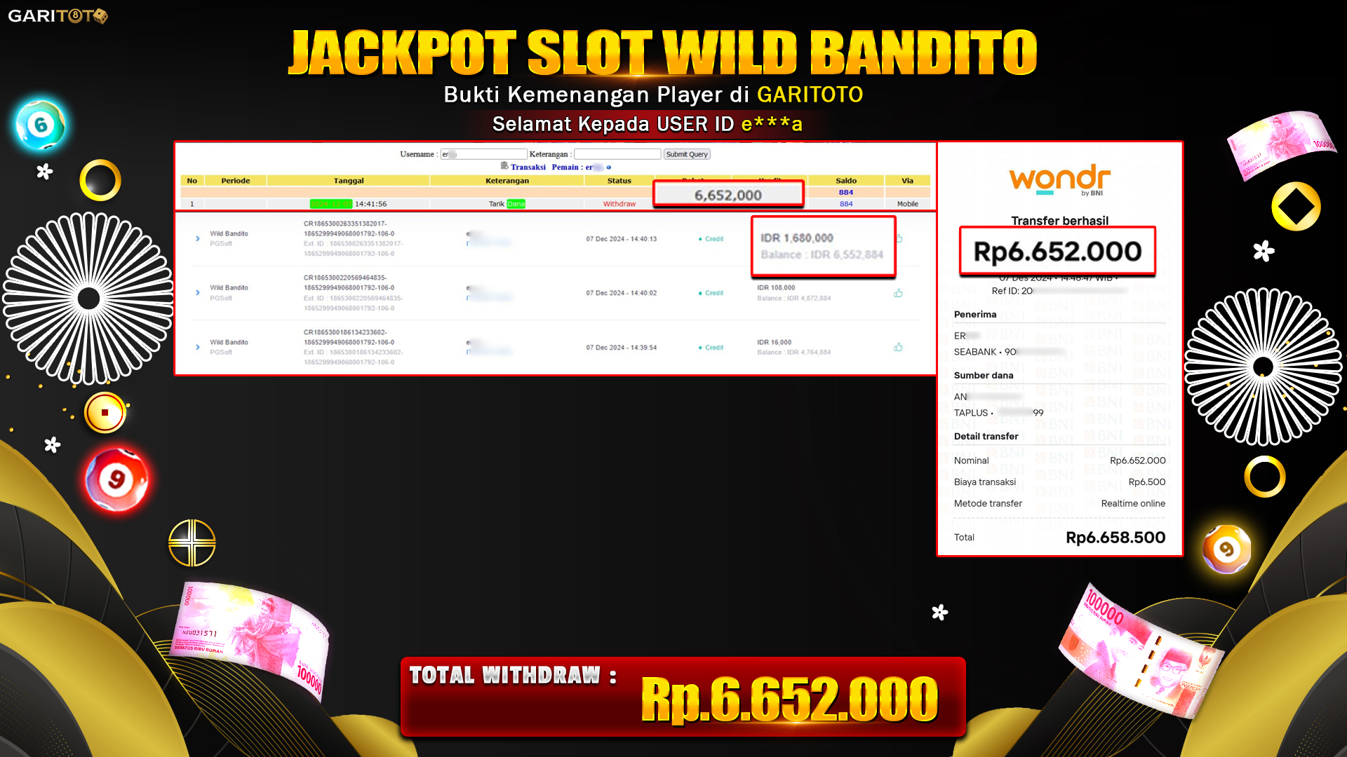 JACKPOT SLOT WILD BANDITO