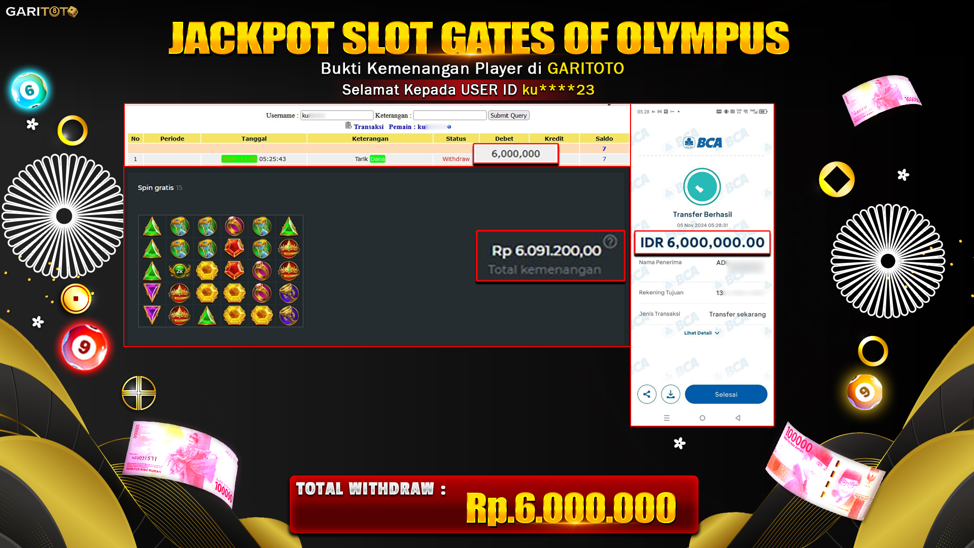 JACKPOT SLOT GATES OF OLYMPUS