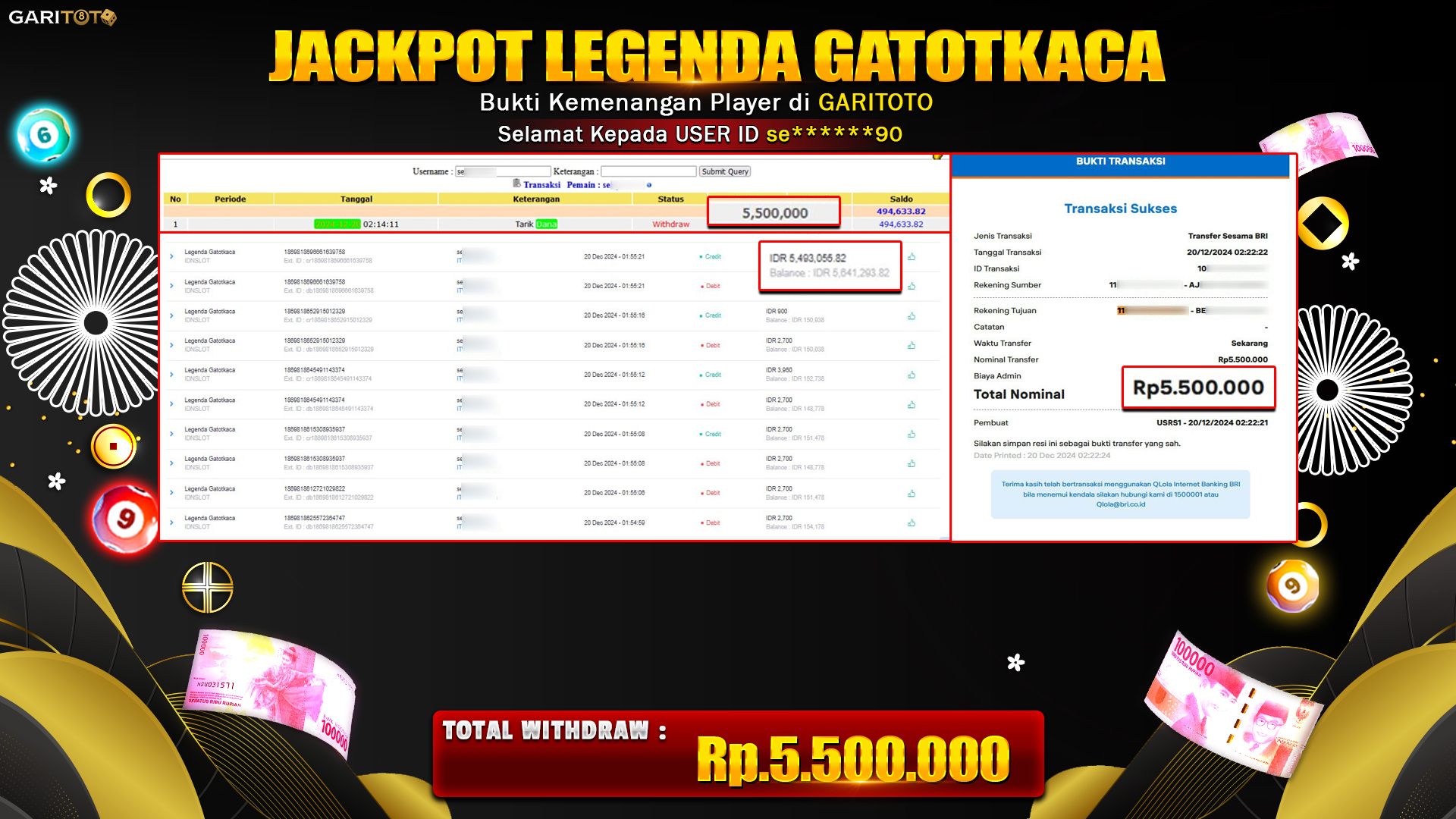 JACKPOT LEGENDA GATOTKACA