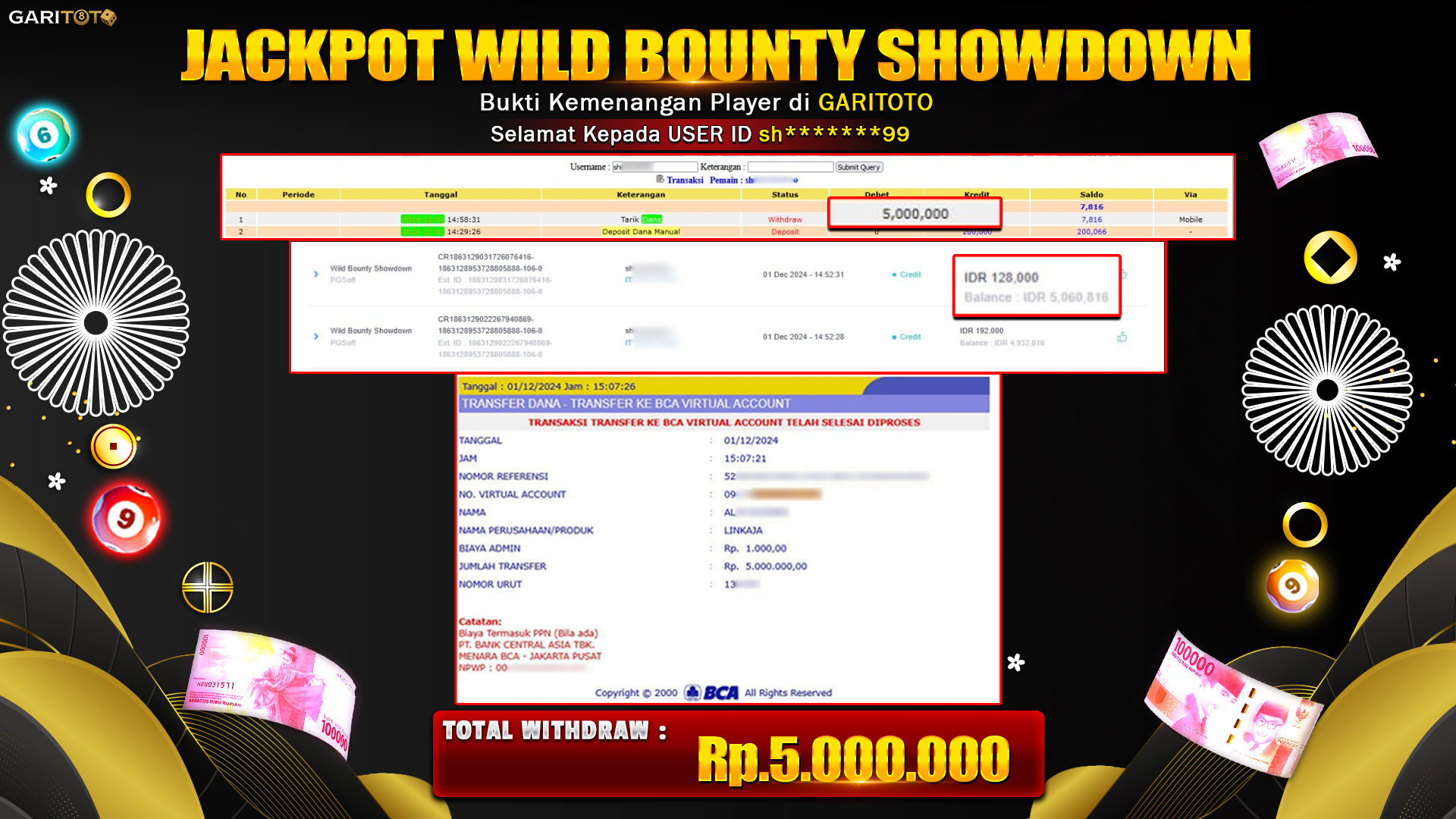JACKPOT SLOT WILD BOUNTY SHOWDOWN