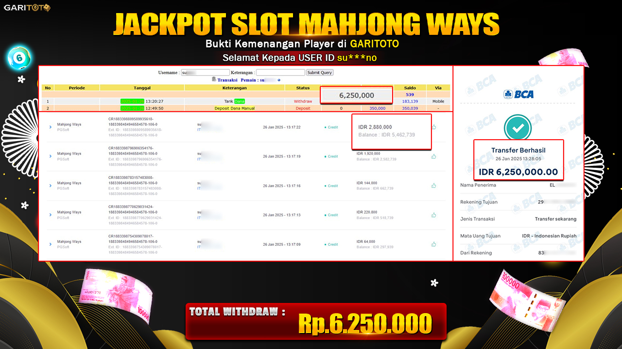 JACKPOT SLOT MAHJONG WAYS 