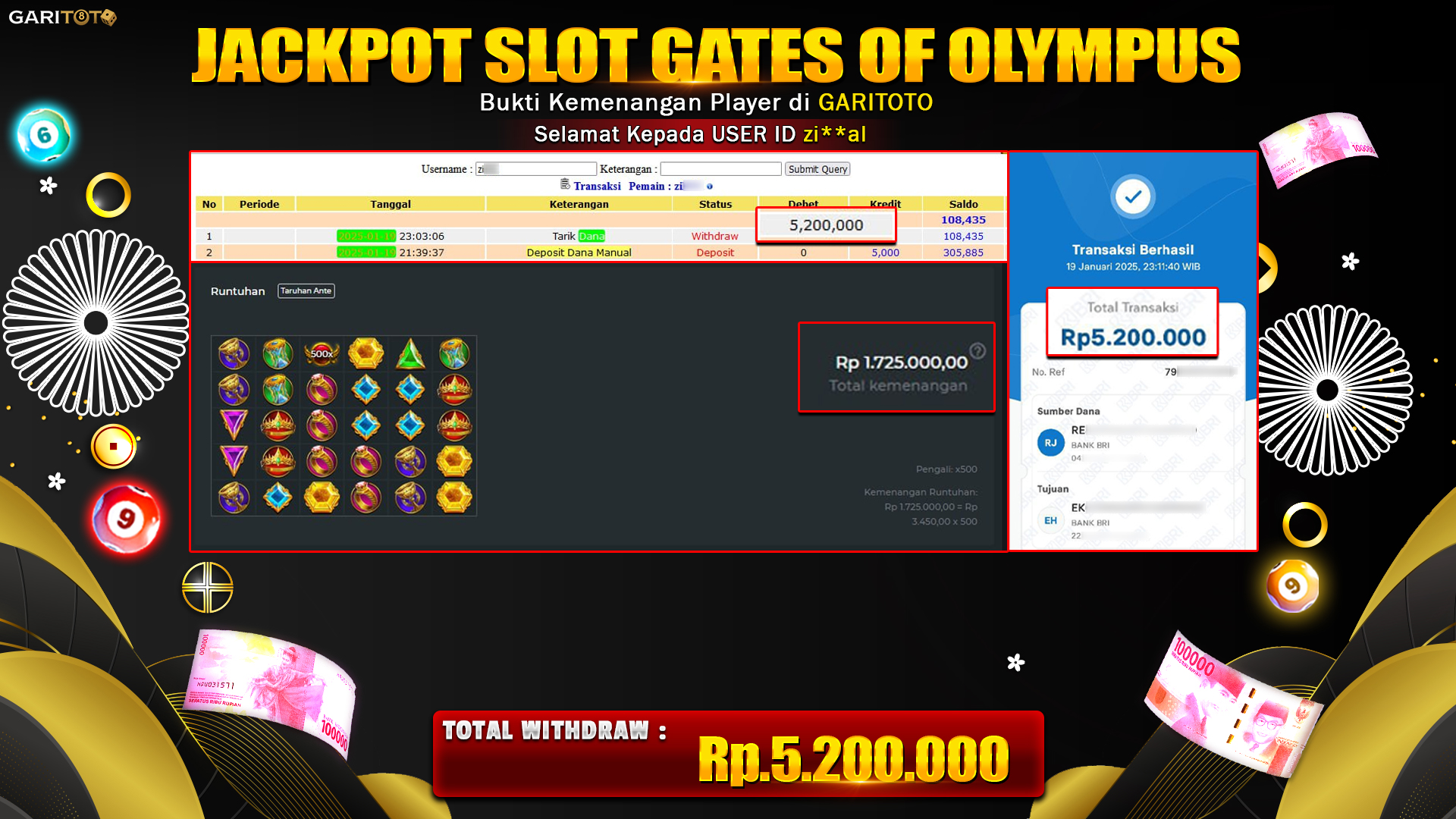 JACKPOT SLOT GATES OF OLYMPUS 