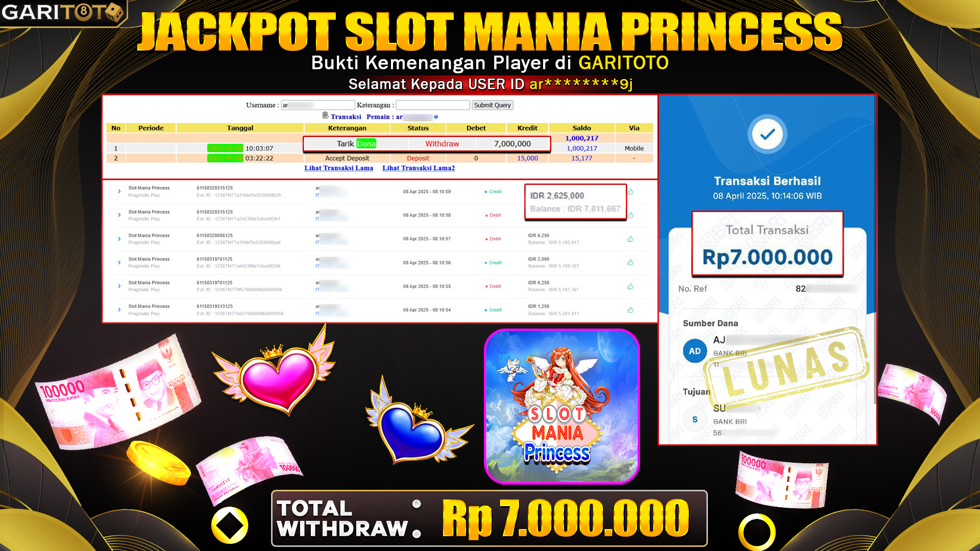 JACKPOT SLOT MANIA PRINCESS