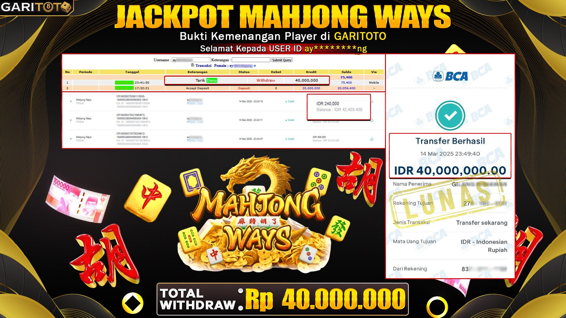 JACKPOT MAHJONG WAYS