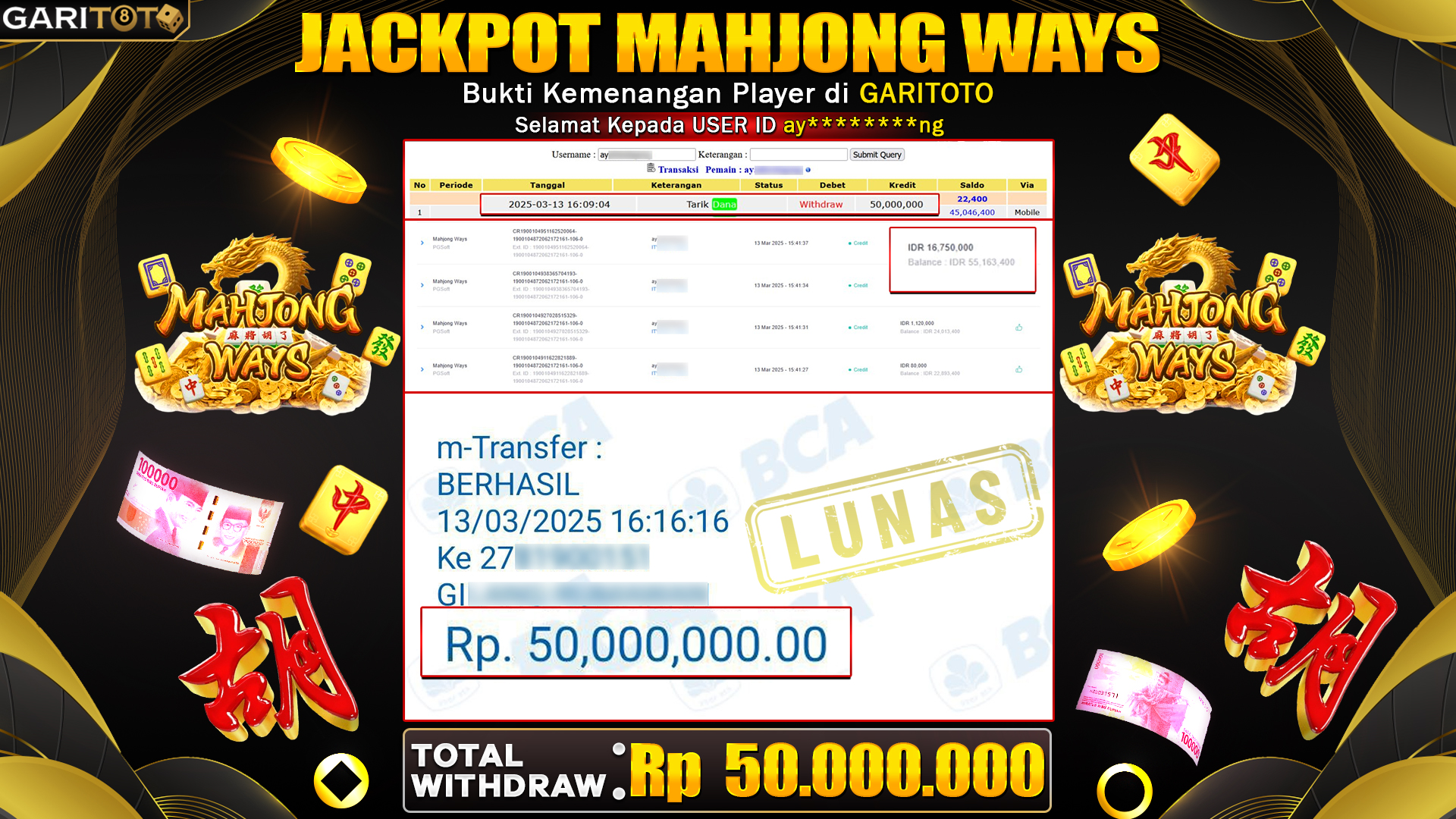 JACKPOT MAHJONG WAYS