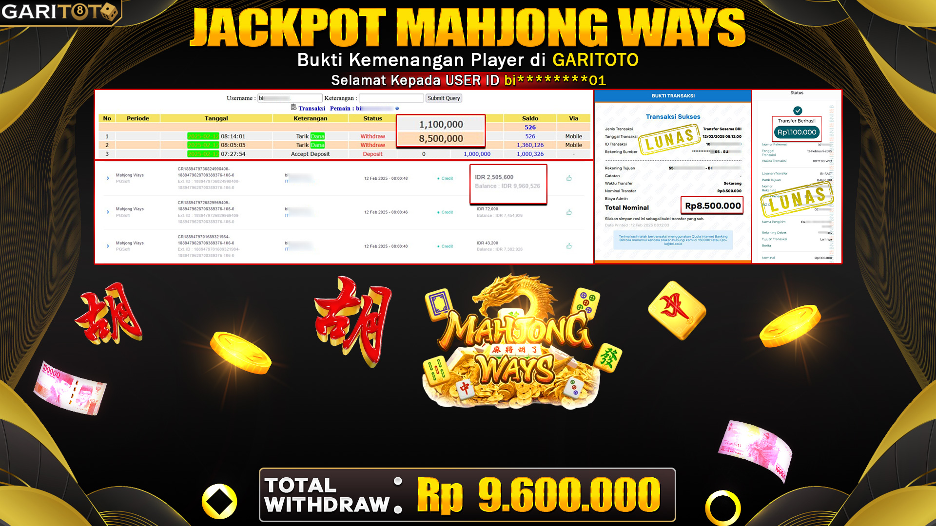 JACKPOT MAHJONG WAYS