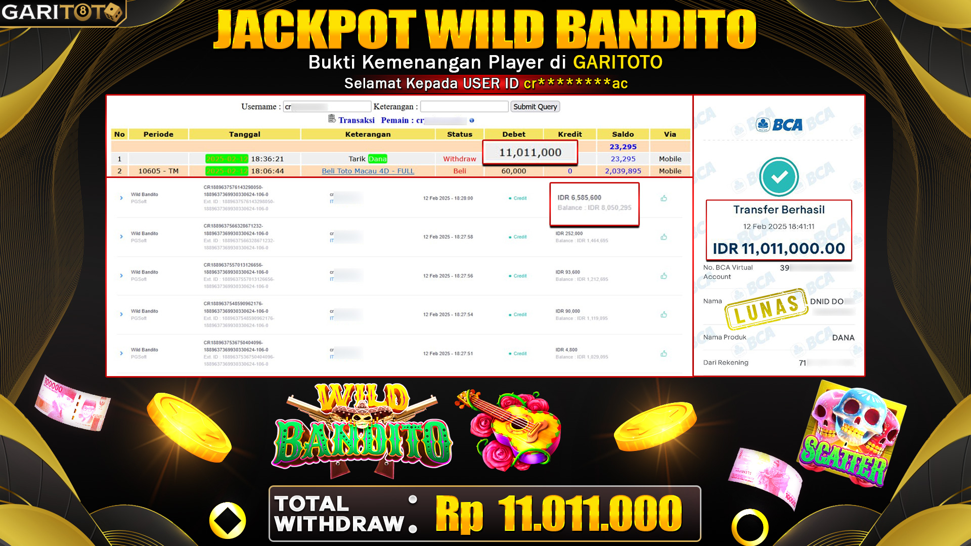 JACKPOT WILD BANDITO