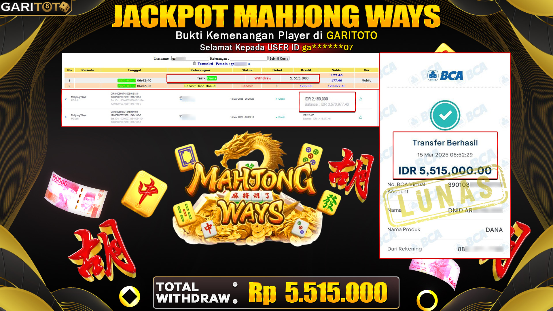 JACKPOT MAHJONG WAYS