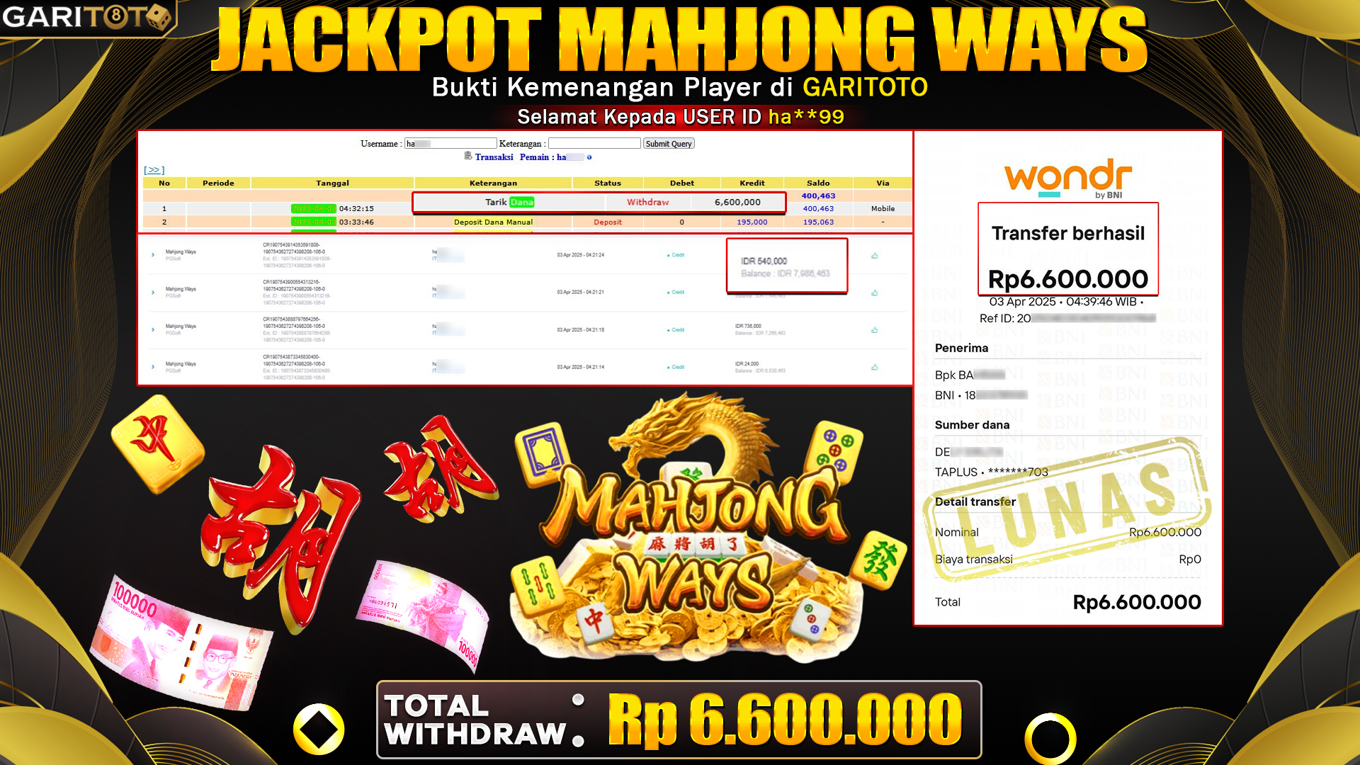 JACKPOT MAHJONG WAYS