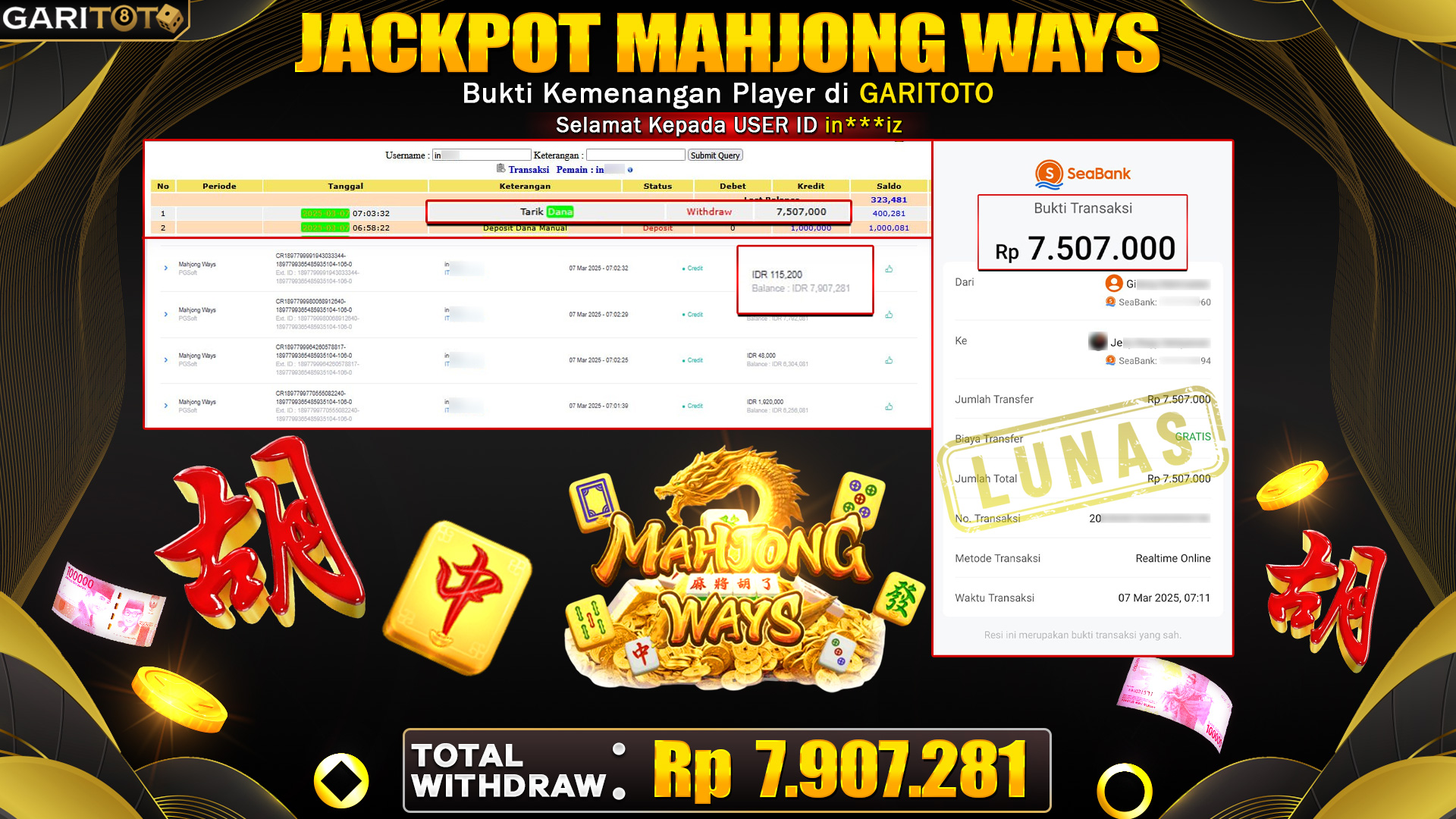 JACKPOT MAHJONG WAYS