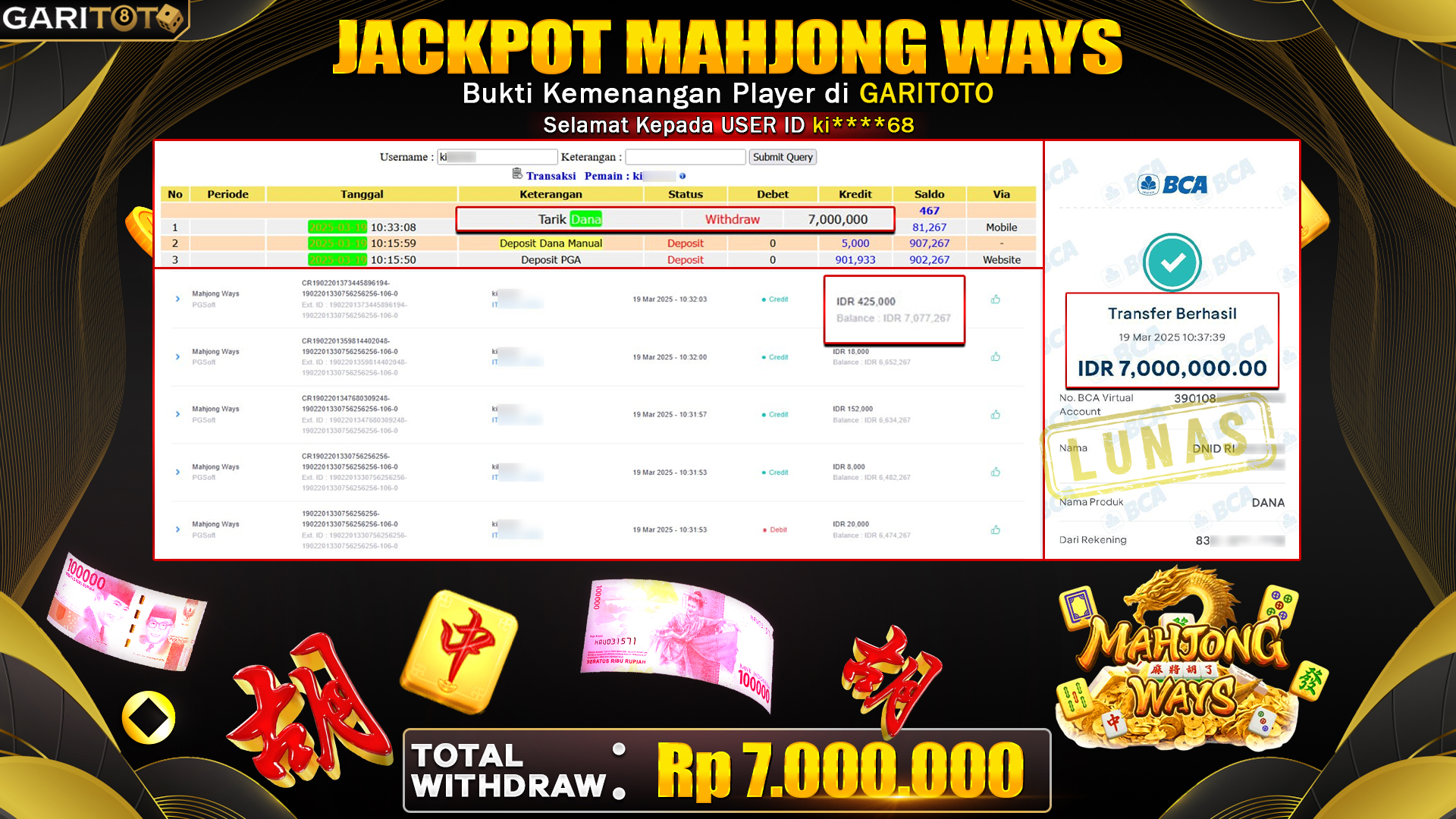 JACKPOT MAHJONG WAYS