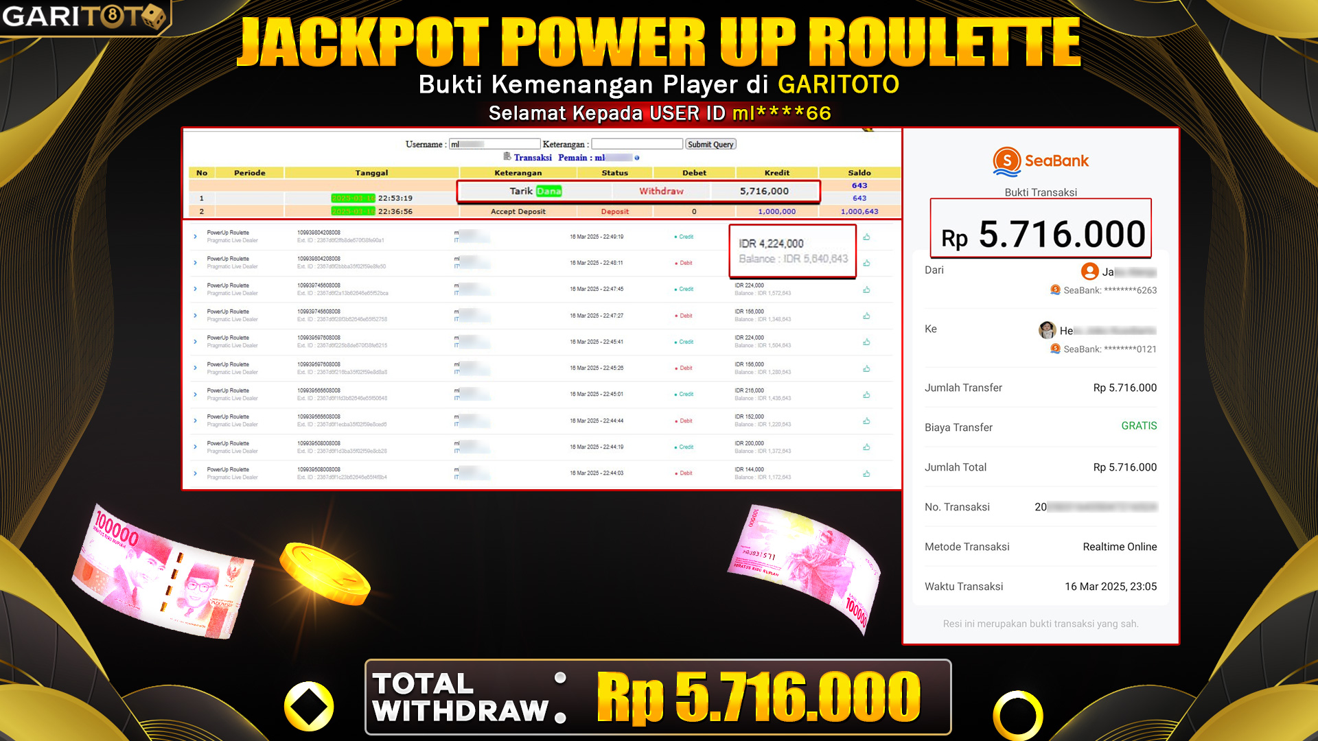 JACKPOT POWER UP ROULETTE
