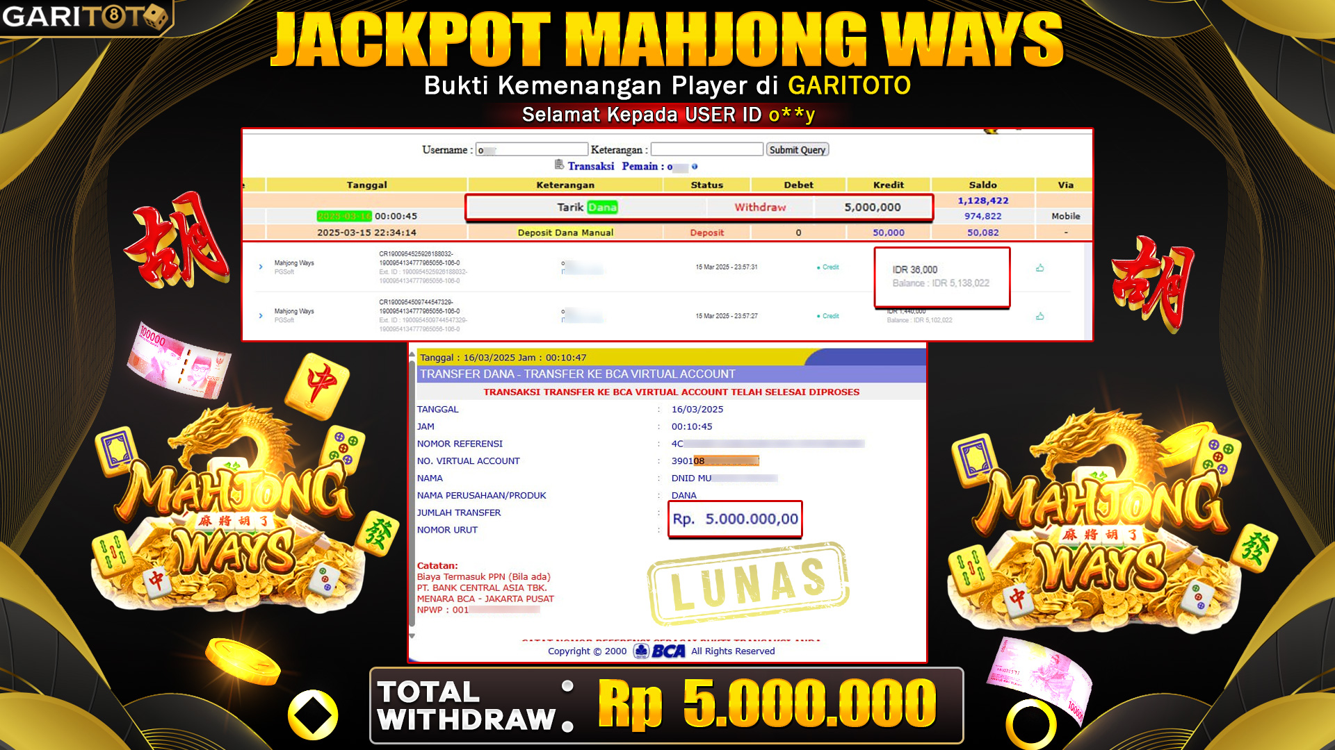 JACKPOT MAHJONG WAYS