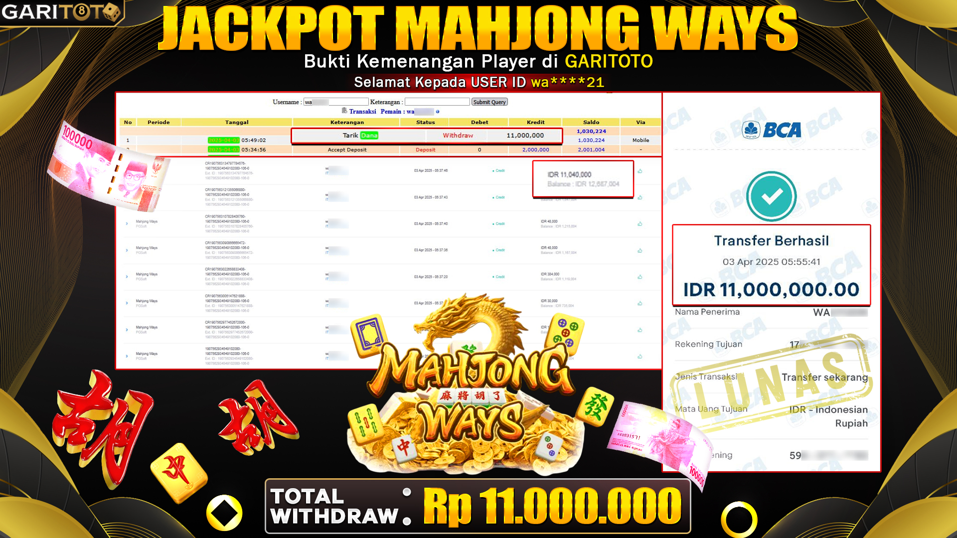 JACKPOT MAHJONG WAYS