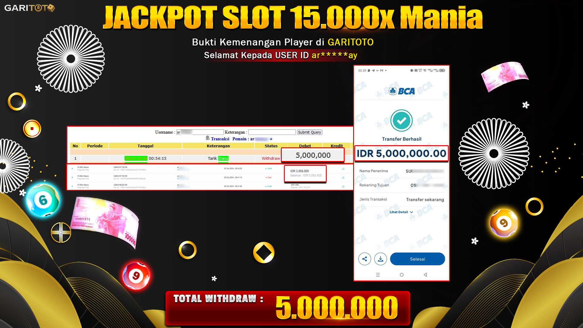 JACKPOT SLOT 15000X MANIA
