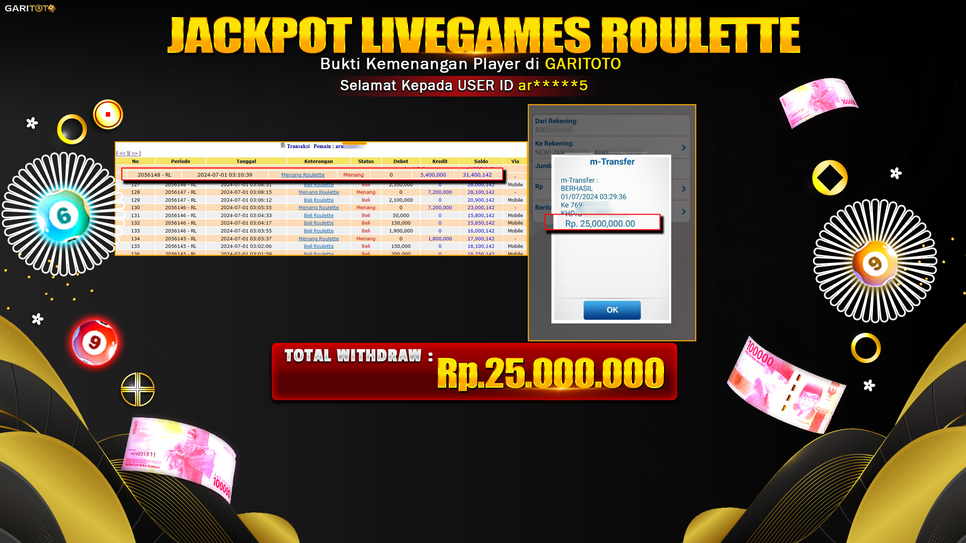 JACKPOT LIVEGAME ROULETTE